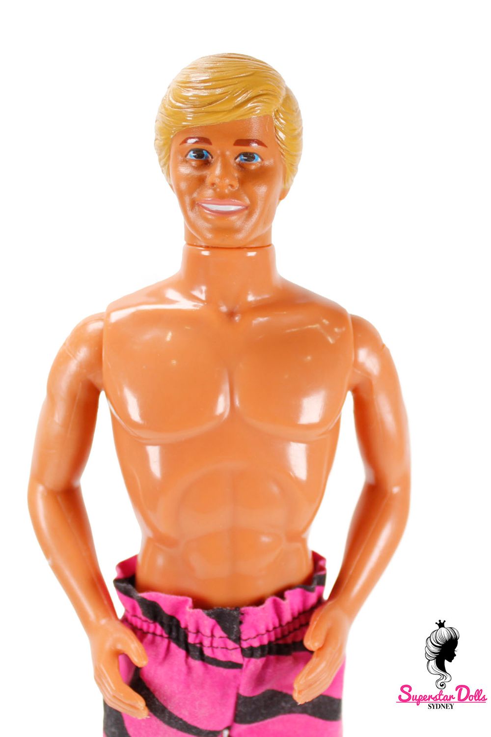 1985 "Tropical" Ken DE-BOXED Barbie Doll
