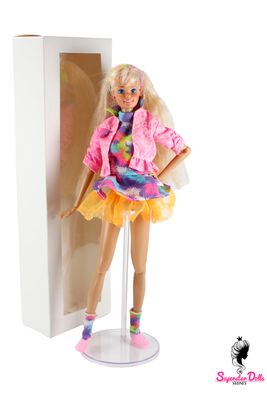 1991 "Sharin' Sisters" De-Boxed Articulated Supermodel Barbie Doll