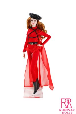 Runway Dolls X Xian Xian: OOAK "Master of the House" Dressed Tina Doll