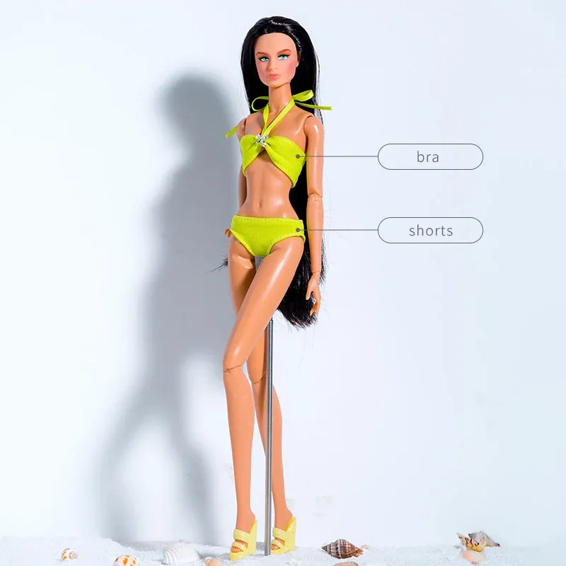 4 X XianXian "Colourful Candy" Swim Set for 11.5-12.5" Fashion Dolls-Y194/Y191/Y193/Y192