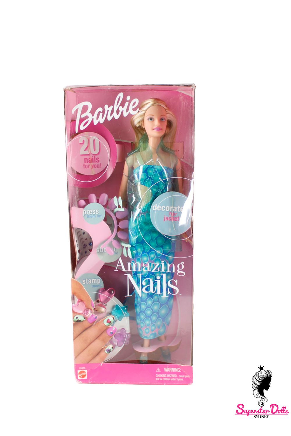 2001 "Amazing Nails" Barbie Doll