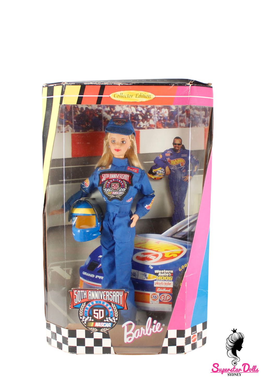 1998 Collector Edition: "NASCAR: 50th Anniversary" Barbie Doll