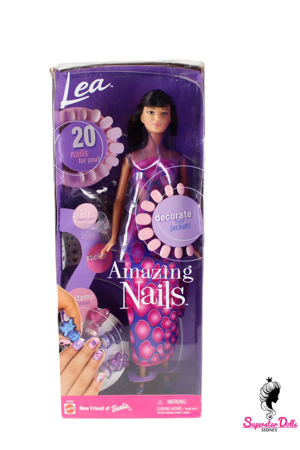 2001 "Amazing Nails" Lea Barbie Doll