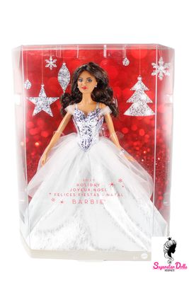 2021 Barbie Signature: "Holiday" Barbie Doll-Brunette