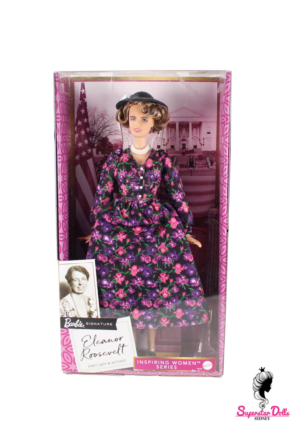 2020 Barbie Signature: "Elenor Roosevelt" Barbie Doll from "The Inspiring Women Series"