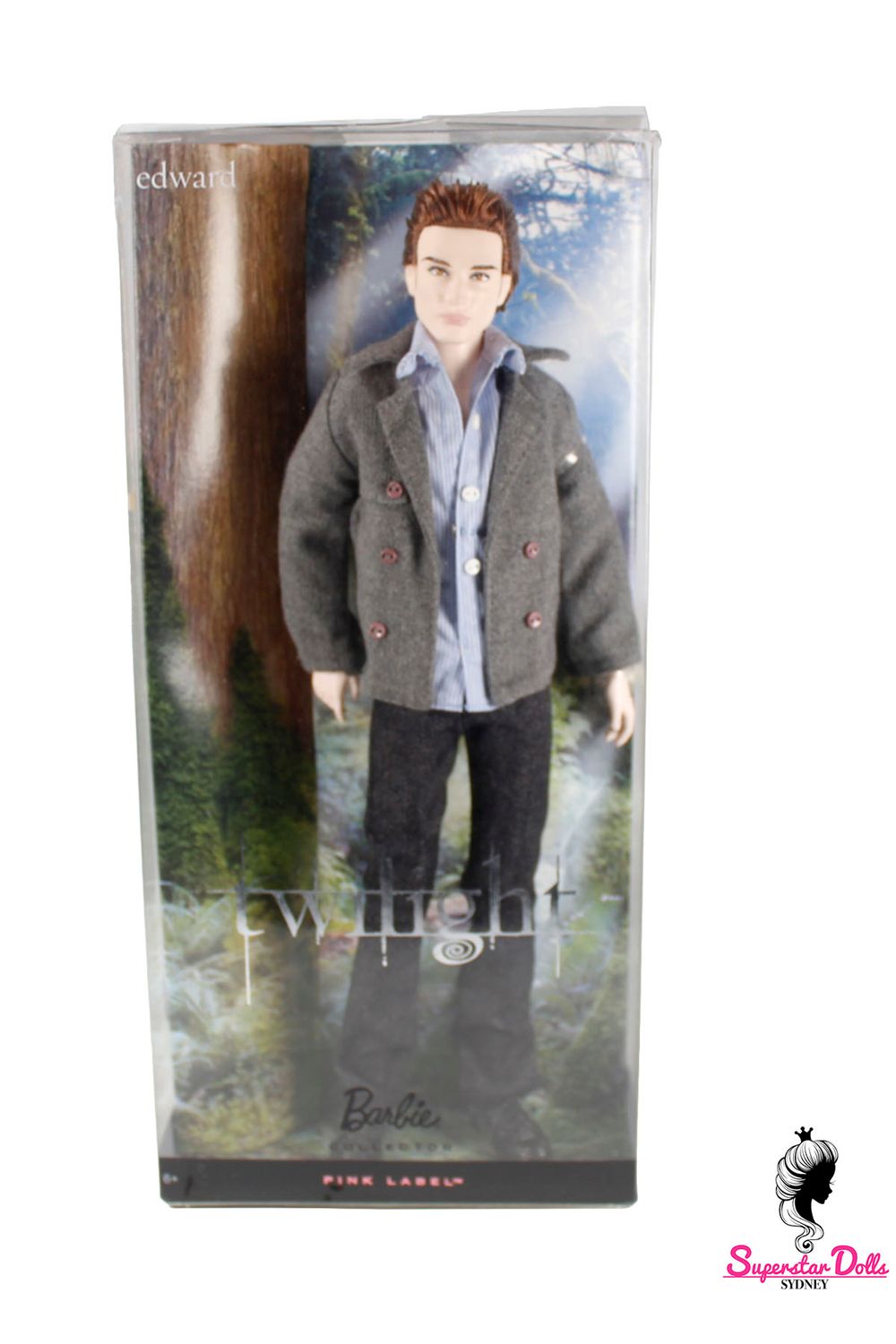 2009 Barbie Collector-Pink Label: "Twilight: Edward" Barbie Doll