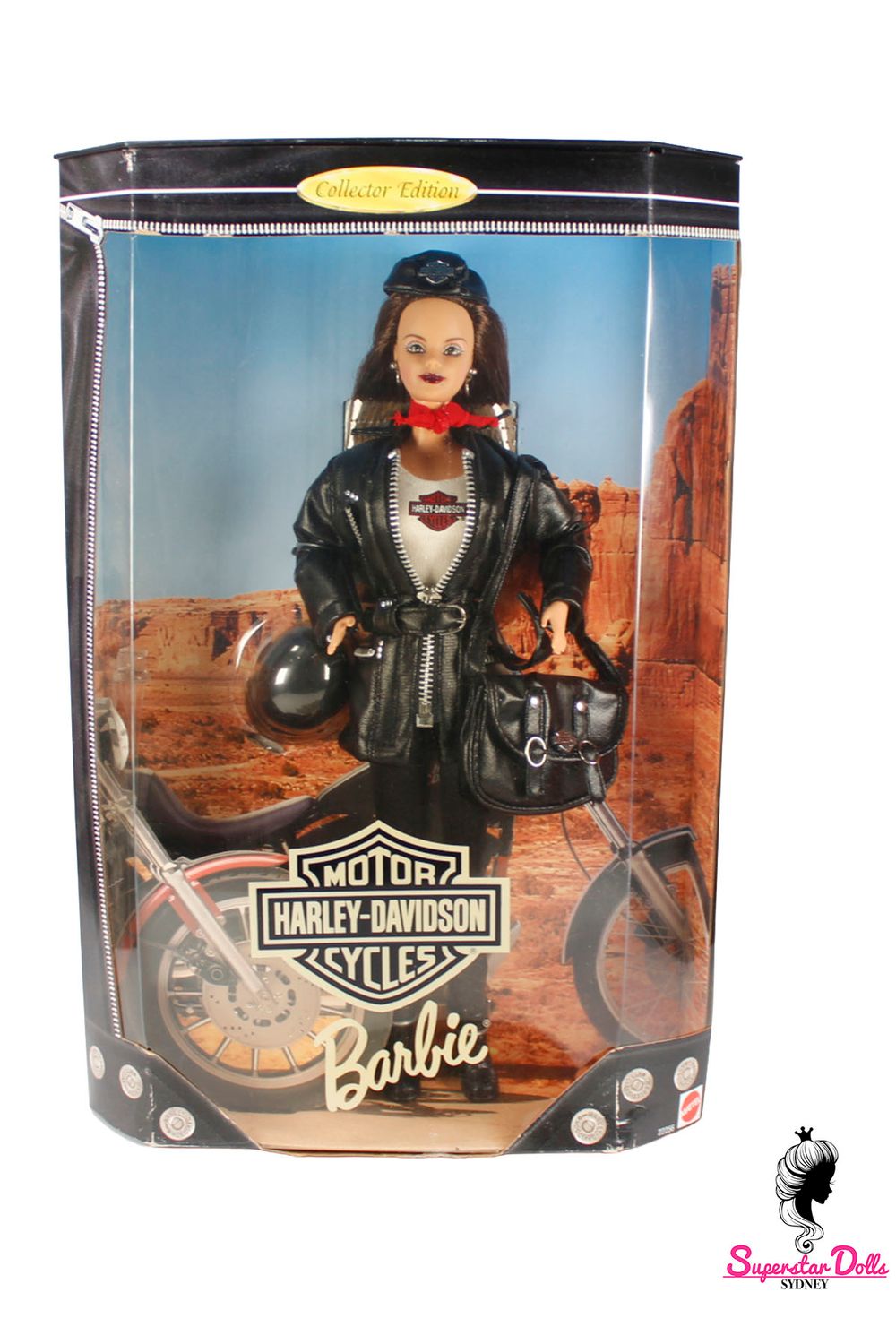 1998 Collector Edition: "Harley Davidson Motor Cycles" Barbie Doll