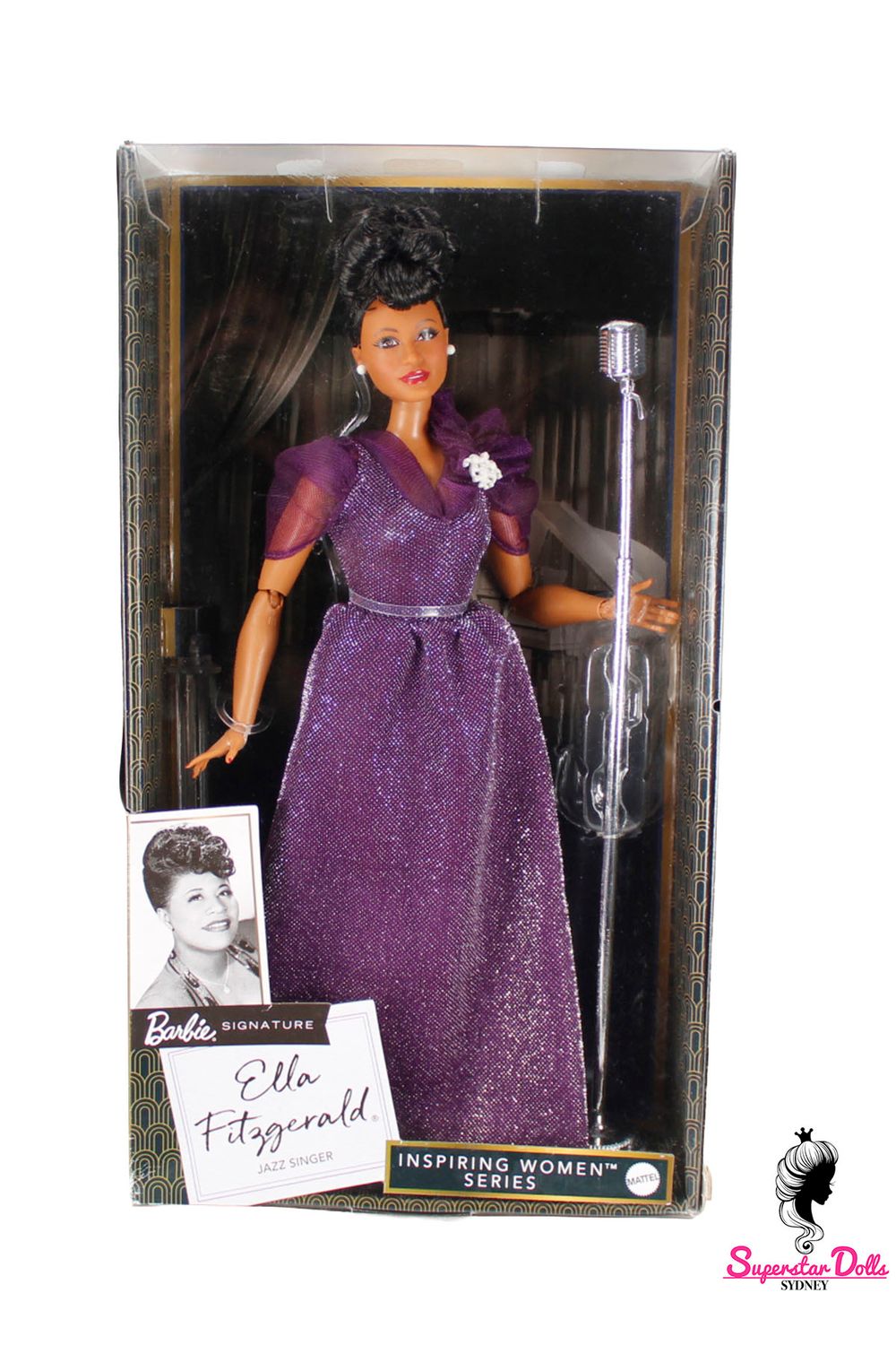 2019 Barbie Signature: "Ella Fitzgerald" Barbie Doll from "The Inspiring Women Series"