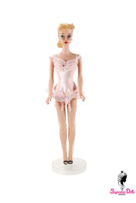 Vintage 1959 Blonde #4 Dressed Ponytail Barbie Doll