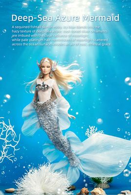 PRE-ORDER XianXian Supermodel "The Mermaid Collection" Kendell Doll-Blue