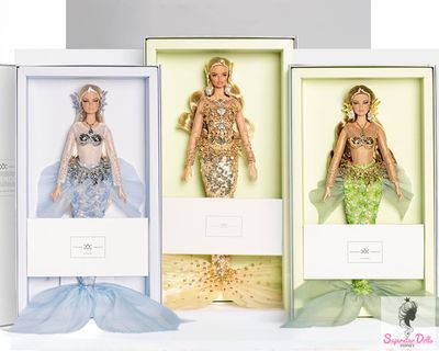 PRE-ORDER SET OF 3 Superstar Dolls X XianXian "Ultimate Mermaid Collection!