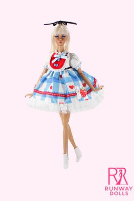 Runway Dolls: Miss Roberts as "Alice in Wonderland" Custom Doll