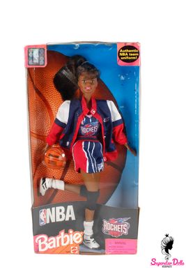 1998 "NBA: Rockets" African American (AA) Barbie Doll