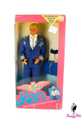 1989 "Flight Time" Ken Barbie Doll