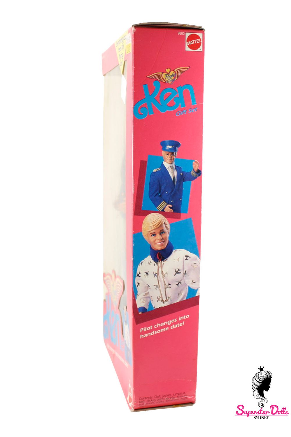 1989 "Flight Time" Ken Barbie Doll