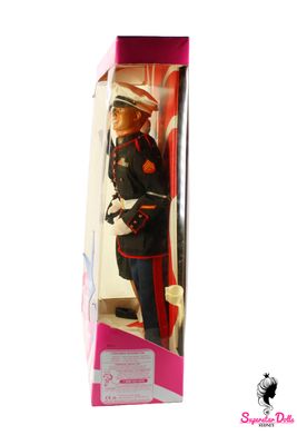 1991 Second Edition: "Stars'n Stripes: Marine Corps" Barbie &amp; Ken Doll Gift Set