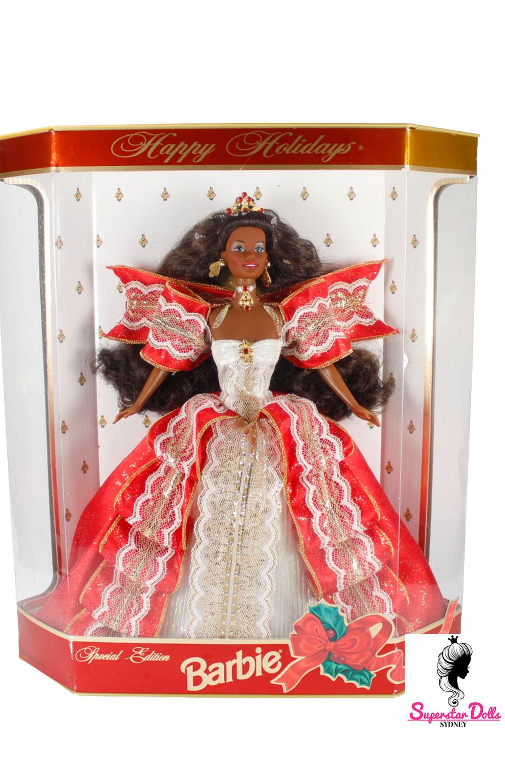1997 Special Edition: "Happy Holidays" African American (AA) Barbie Doll
