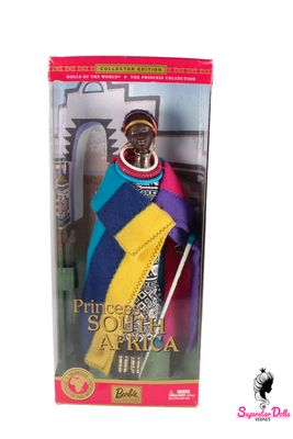 2001 Collector Edition: "Princess of South Africa" Barbie Doll from the Dolls of the World Collection