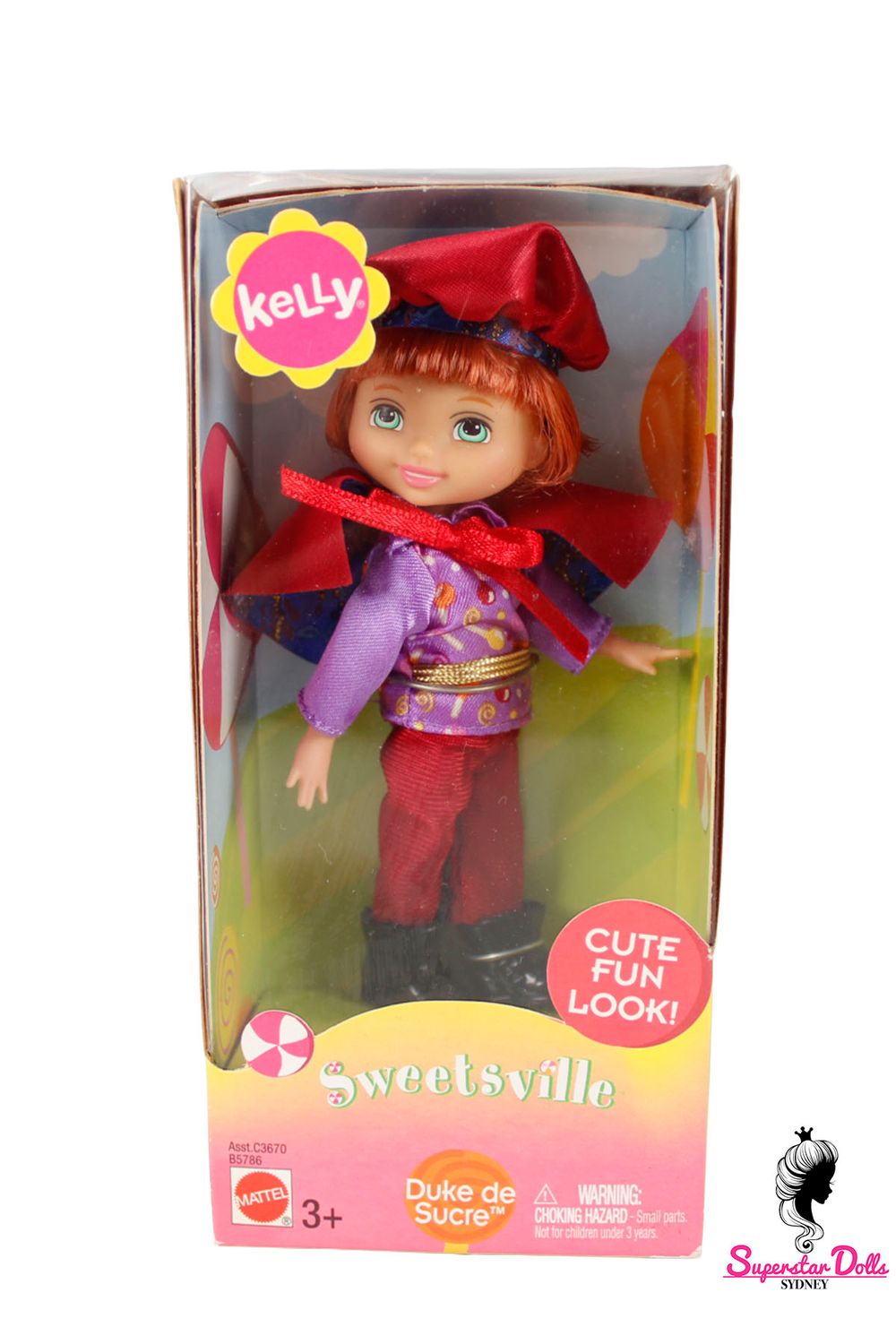 2003 "Sweetsville: Durke de Sucre" Kelly Barbie Doll
