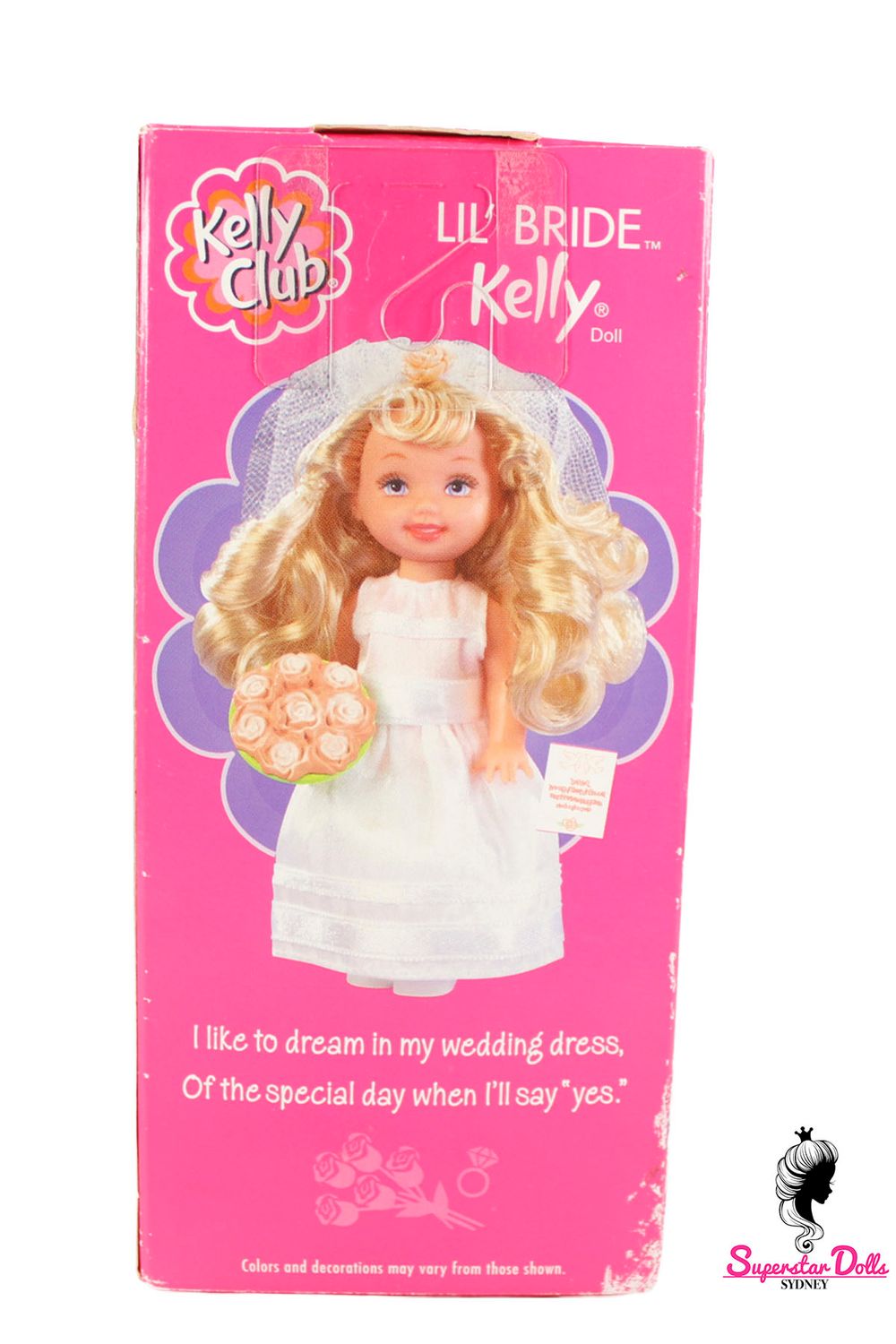 2002 "Kelly Club: Lil' Bride-All Grown Up" Kelly Barbie Doll