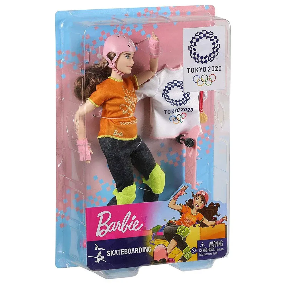 2020 Tokyo Olympics: "Skateboarding" Barbie Doll