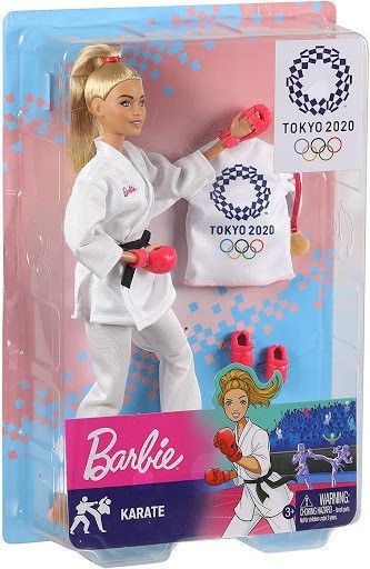 2020 Tokyo Olympics: "Karate" Barbie Doll