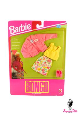 1992 "Bongo" Barbie Doll Fashion Set #3361/3363