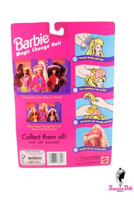 1995 "Magic Change Hair" Barbie Doll Hair Accessory