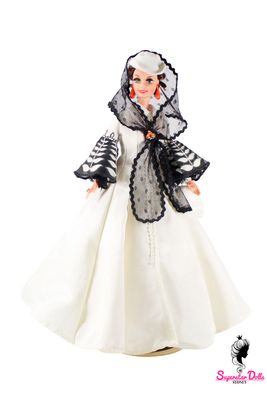 1994 Timeless Treasures: "Barbie as Scarlett O'Hara" From Gone With The Wind DE-BOXED Barbie Doll