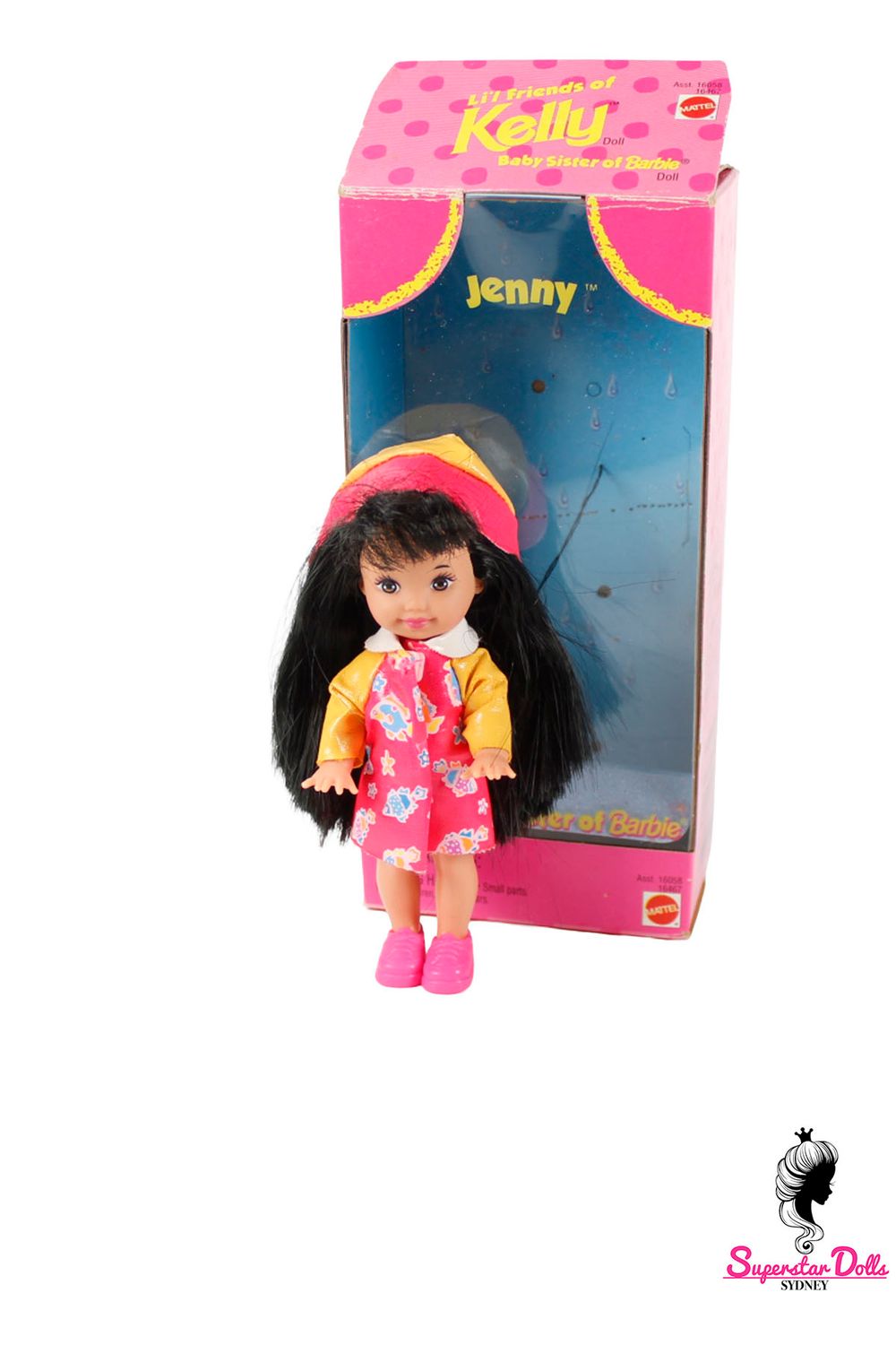 1996 "Li'l Friends of Kelly" Jenny DE-BOXED Barbie Doll