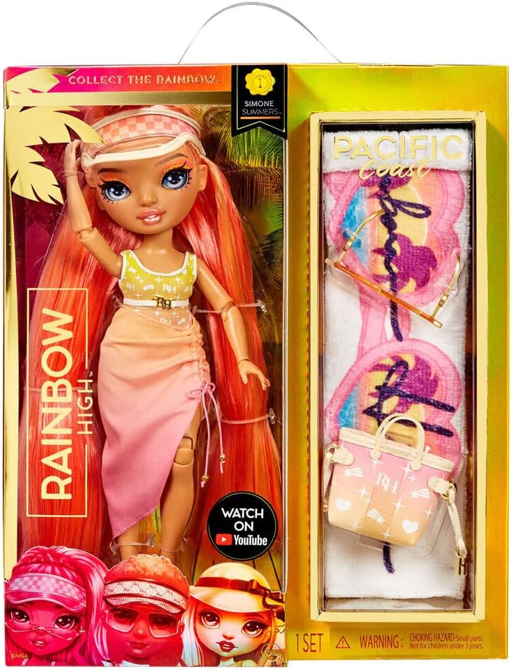 2021 Rainbow High: "Pacific Coast-Simone Summers" Fashion Doll img