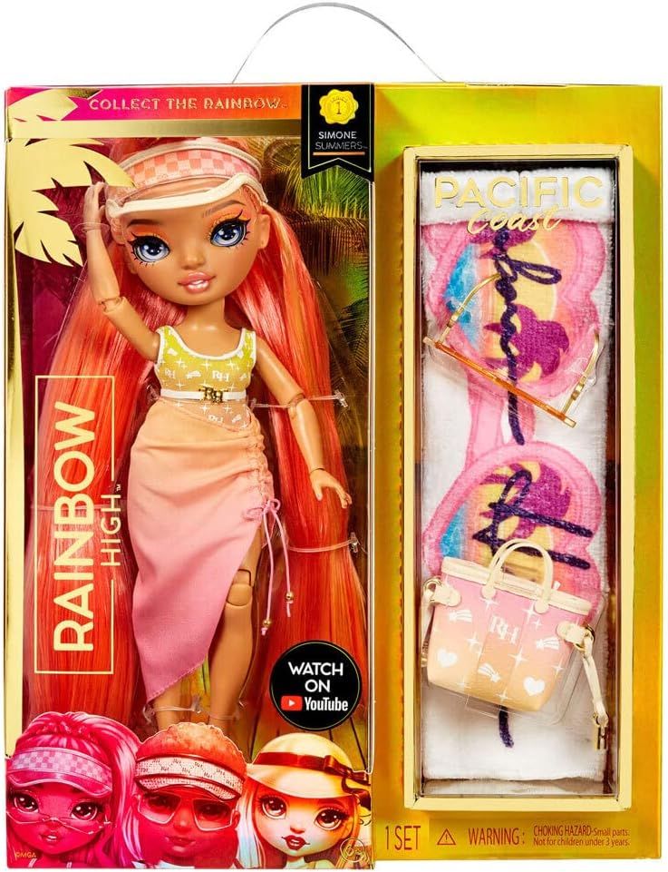 2021 Rainbow High: "Pacific Coast-Simone Summers" Fashion Doll