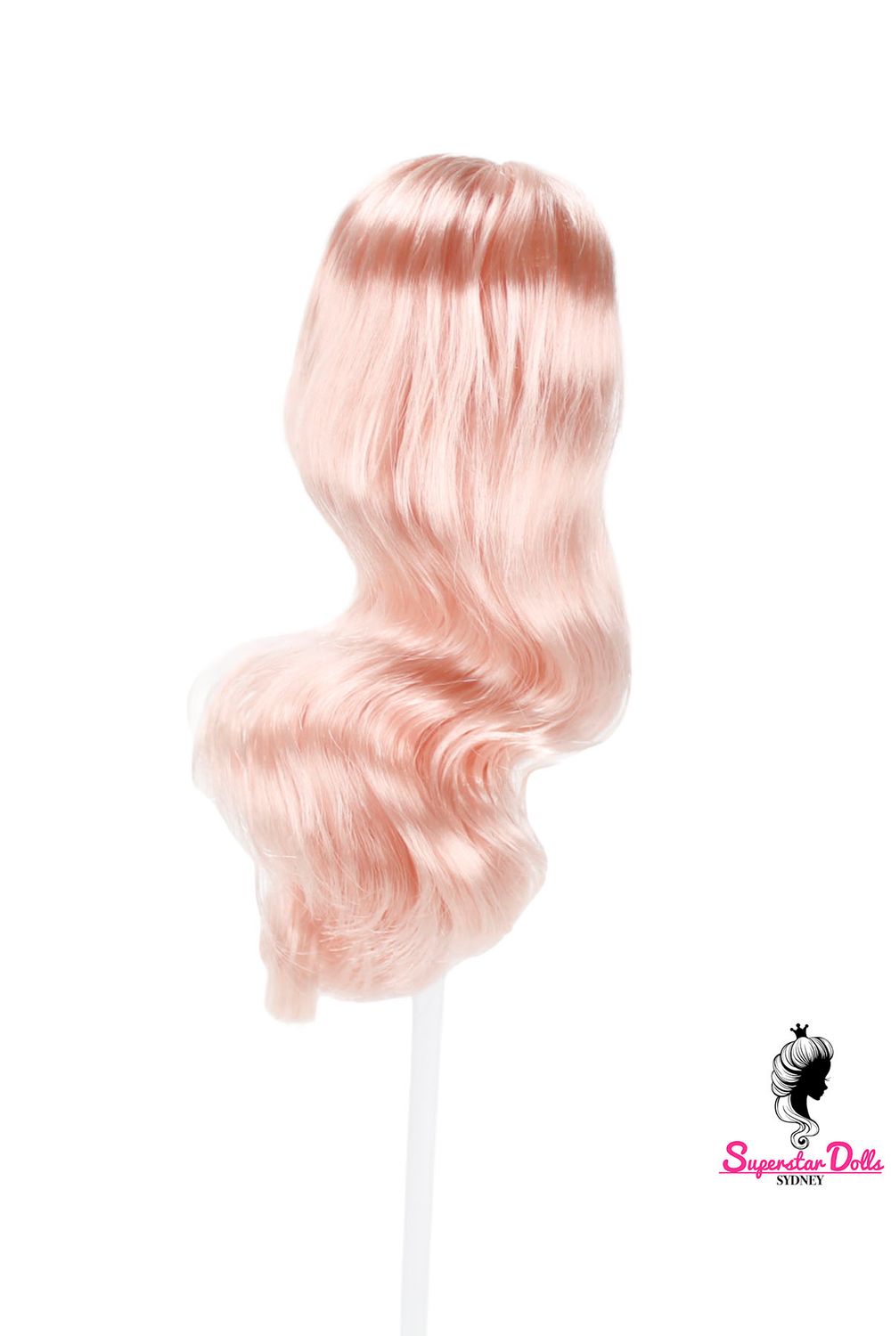 1/6 "Mackie Style" Clone Fashion Doll Head, Skin tone #1 (Ultra White)