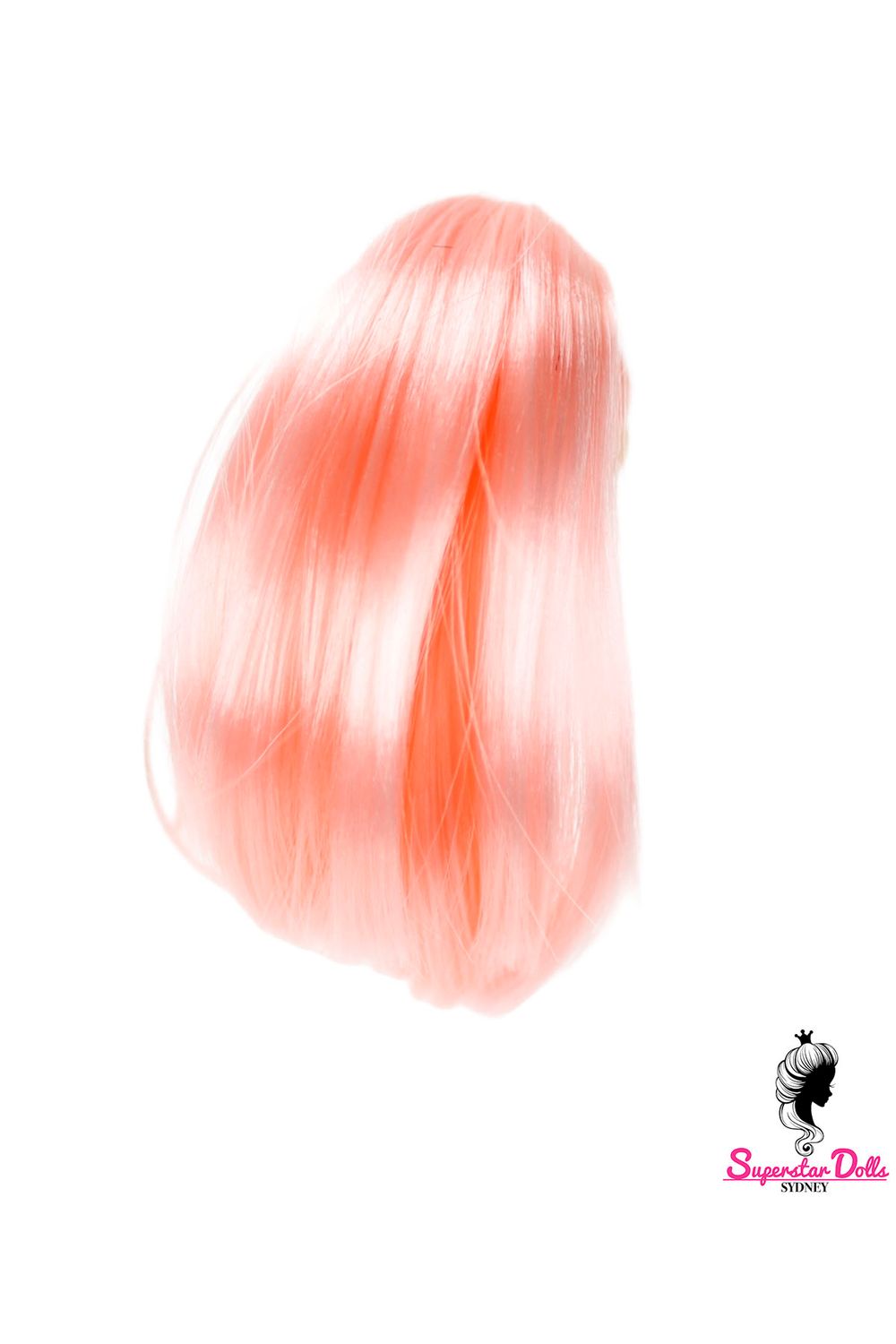 1/6 "Poppy Style" Clone Fashion Doll Head, Skin tone #2 (Pink)
