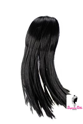 1/6 "Poppy Style" Clone Fashion Doll Head, Skin tone #4 (Brown)