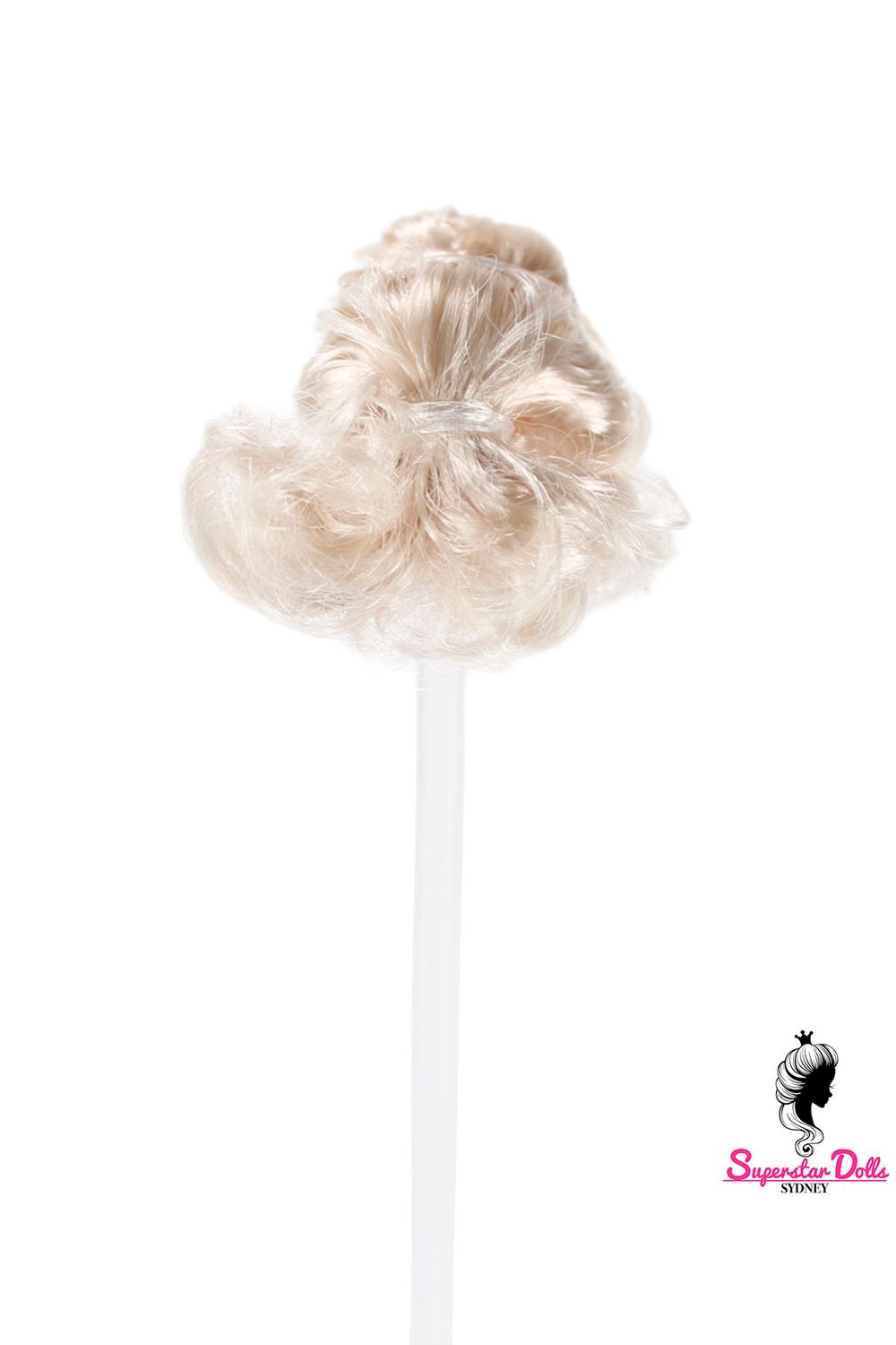1/6 "Queen Elizabeth" Clone Fashion Doll Head, Skin tone #2 (Pink)