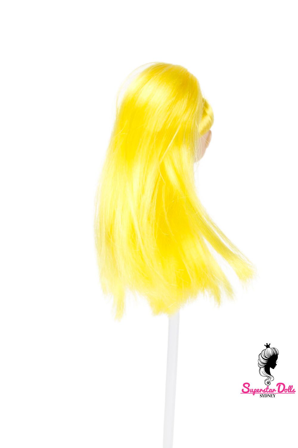 1/6 "Poppy Style" Clone Fashion Doll Head, Skin tone #2 (Pink)