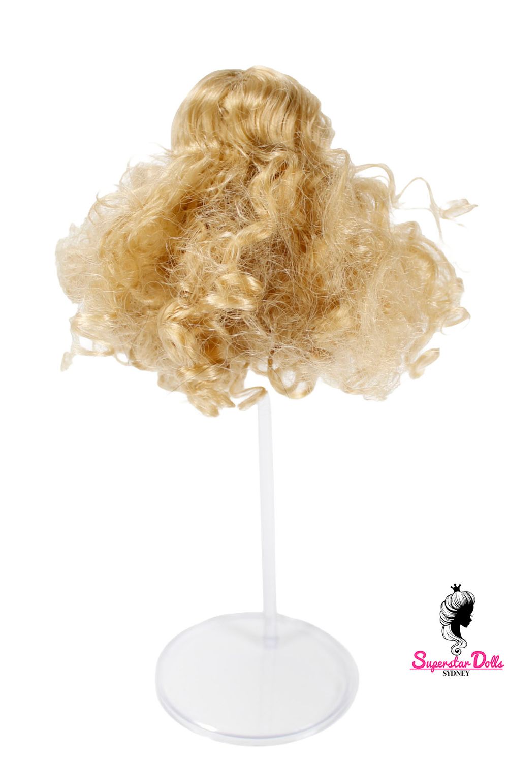 1/6 "Poppy Style" Clone Fashion Doll Head, Skin tone #4 (Brown)