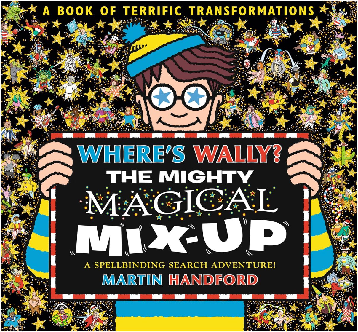 2024 Where's Wally? The Mighty Magical Mix-Up Book by Martin Handford