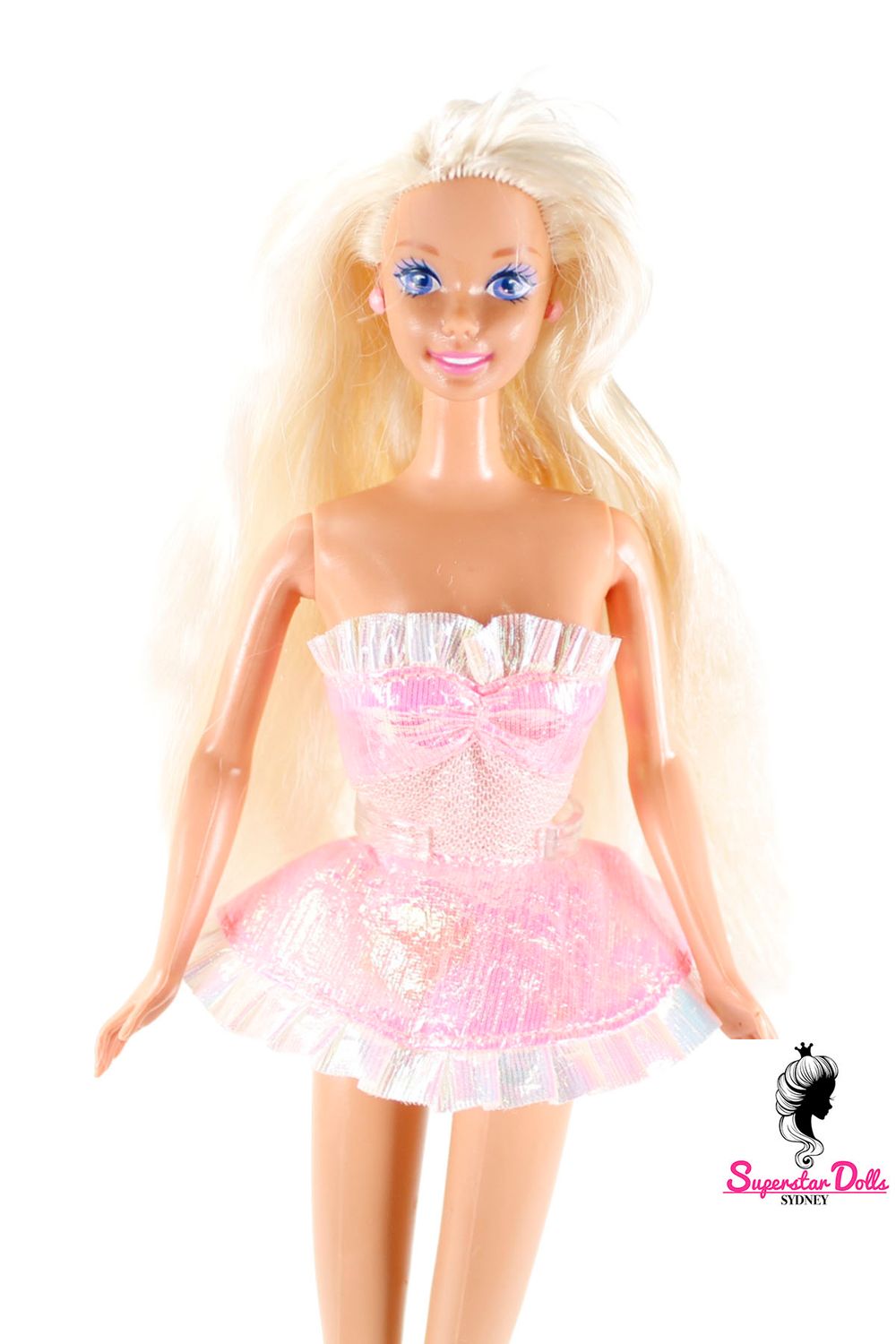 80's/90's Superstar Era DE-BOXED Barbie Doll