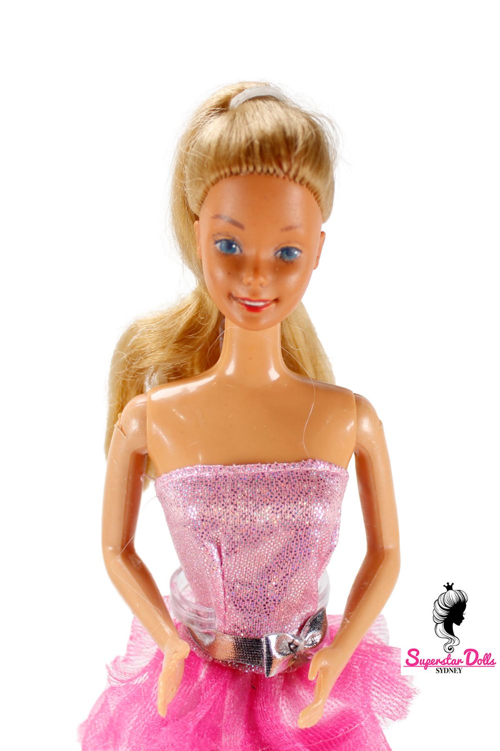 80's/90's Superstar Era DE-BOXED Barbie Doll