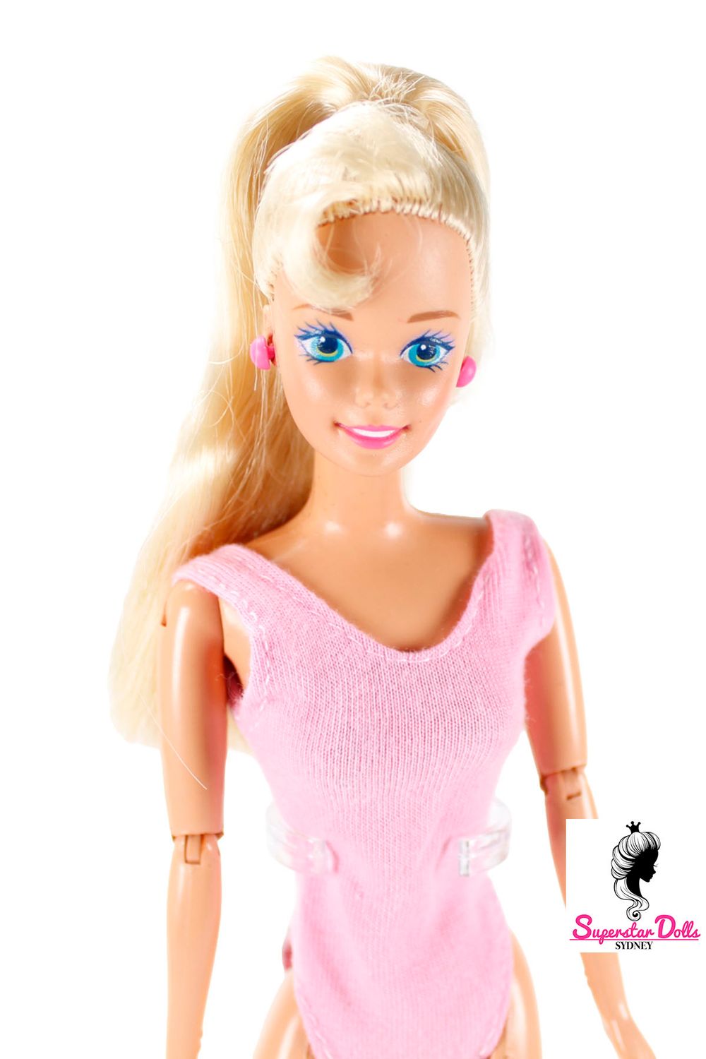 80's/90's Superstar Era DE-BOXED Barbie Doll