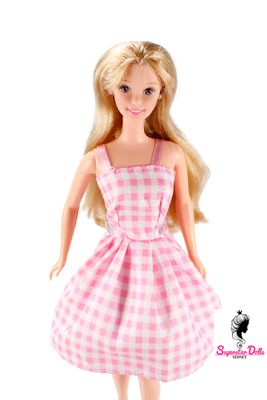 80's/90's Superstar Era DE-BOXED Barbie Doll