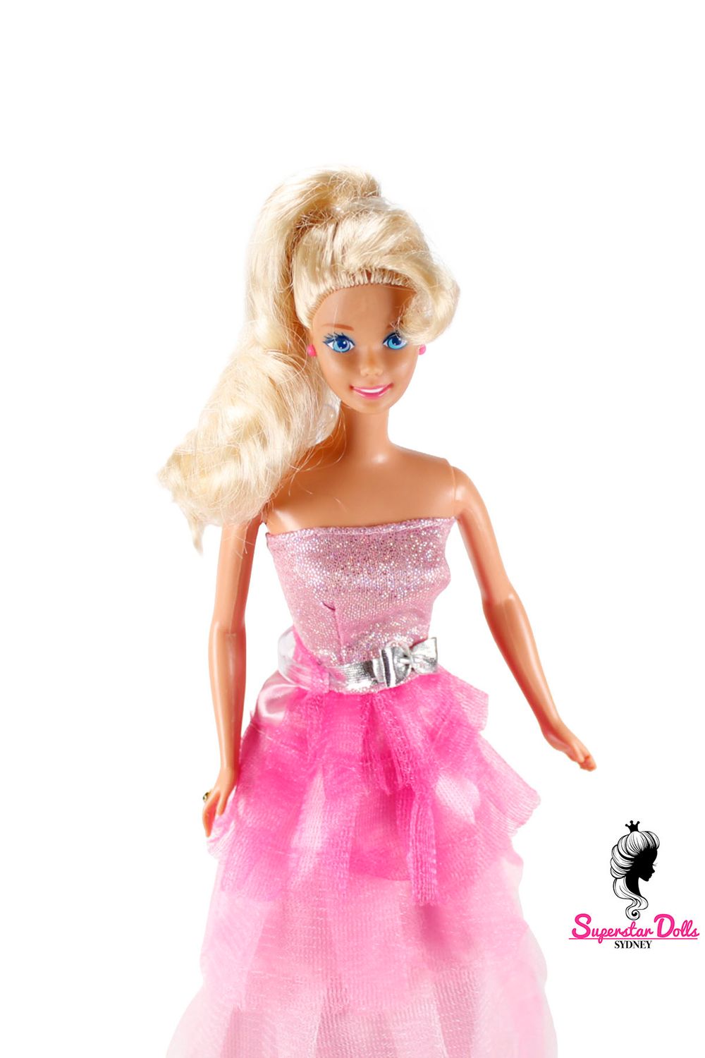 80's/90's Superstar Era DE-BOXED Barbie Doll