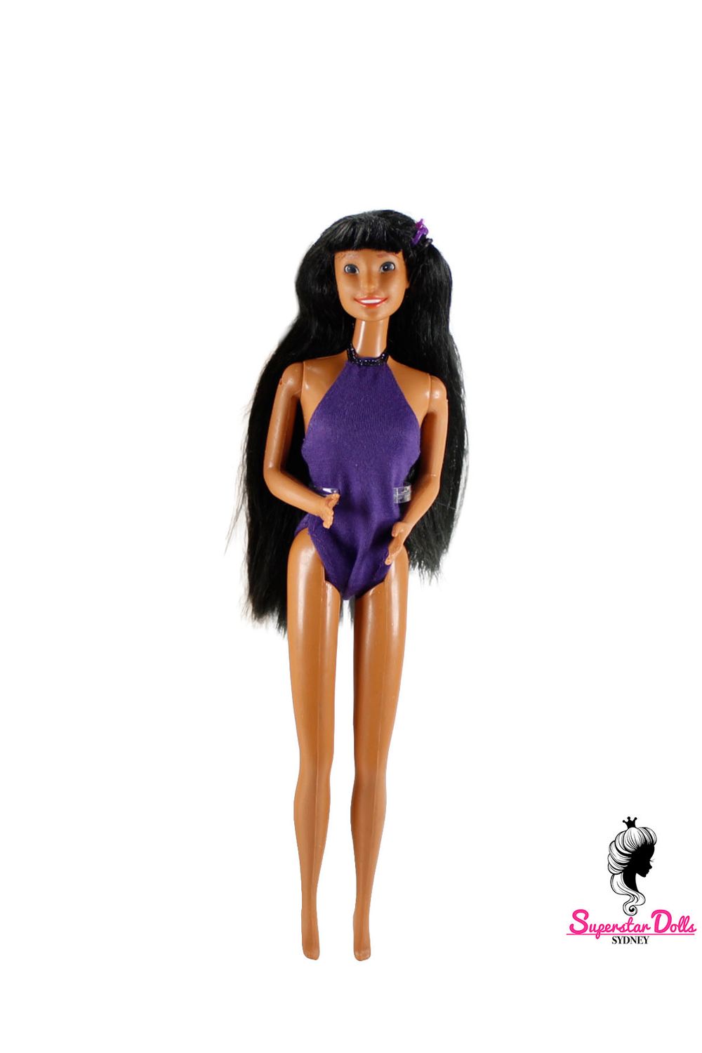 1995 Disney: "Pocahontas-Nakoma" DE-BOXED Barbie Doll