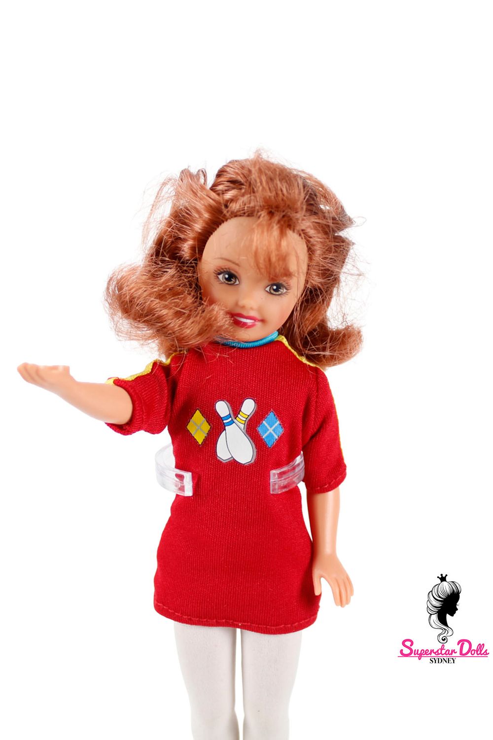 1998 "Bowling Party-Whitney" DE-BOXED Barbie Doll