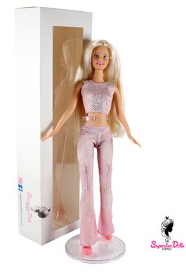 2002 "Dance'n Flex" DE-BOXED Barbie Doll