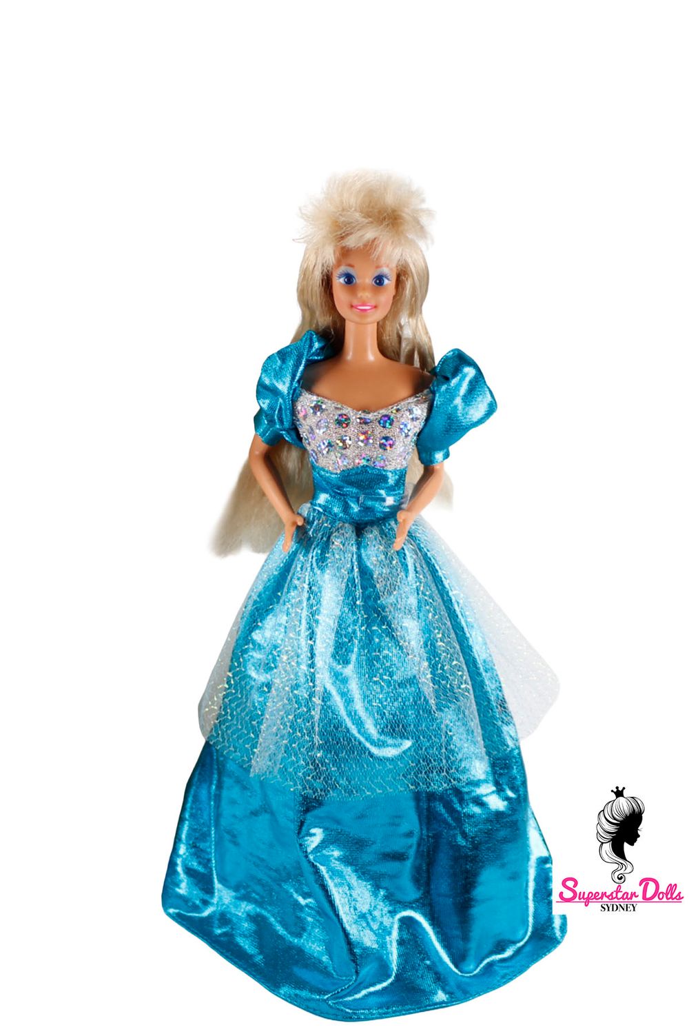 1991"Sparkle Eyes" Superstar Era DE-BOXED Barbie Doll