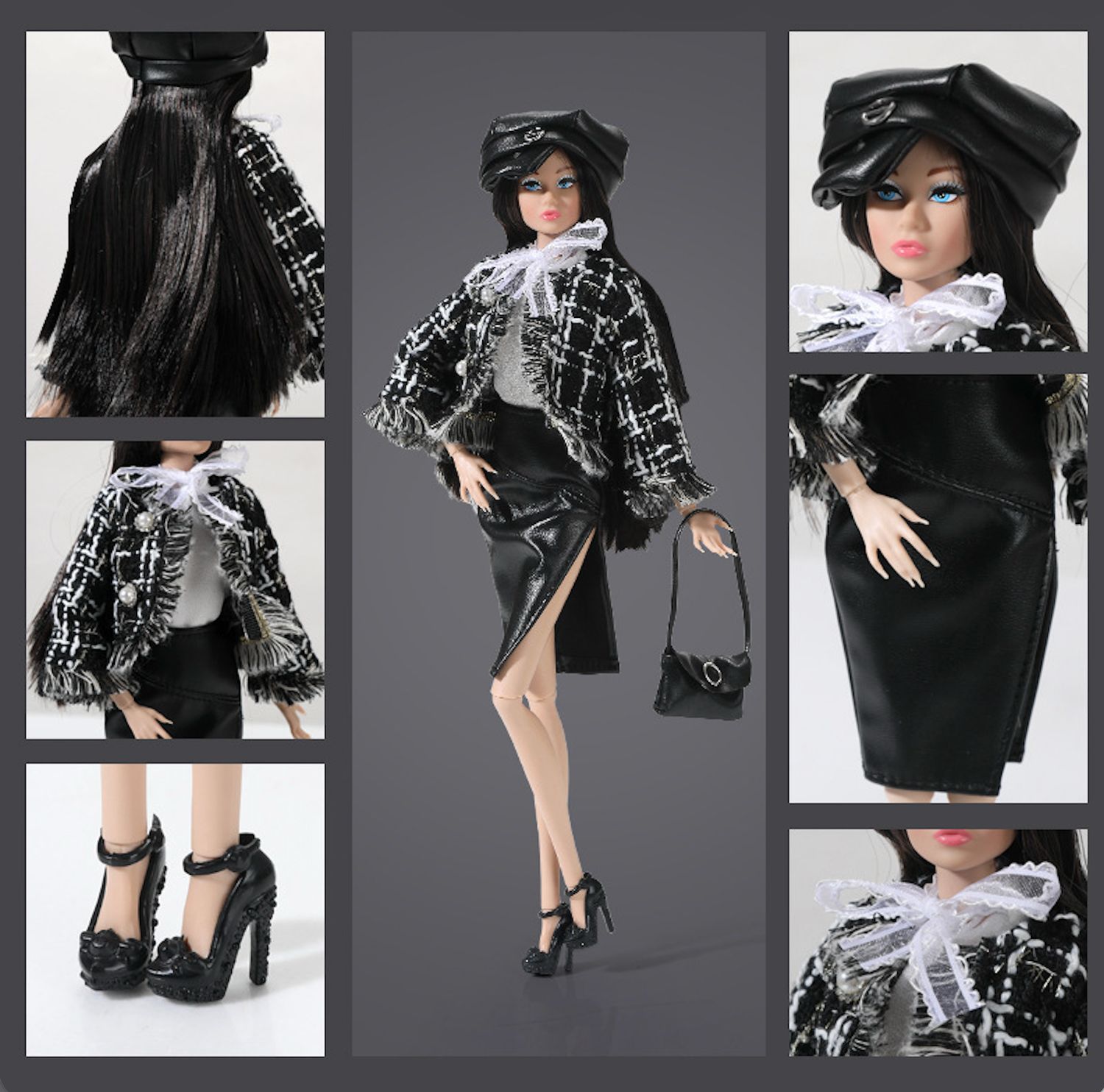PRE-ORDER: "Fashion Dream" 12.5" (Poppy Style) Dressed Supermodel Fashion Doll-Model 1