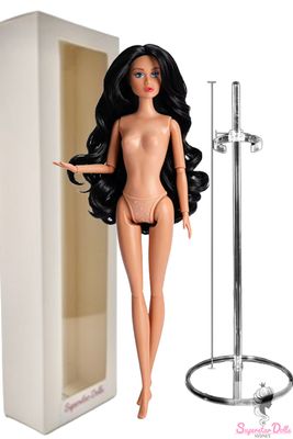 PRE-ORDER: "Poppy Style" 11.5" Nude Articulated Fashion Doll-Model 2